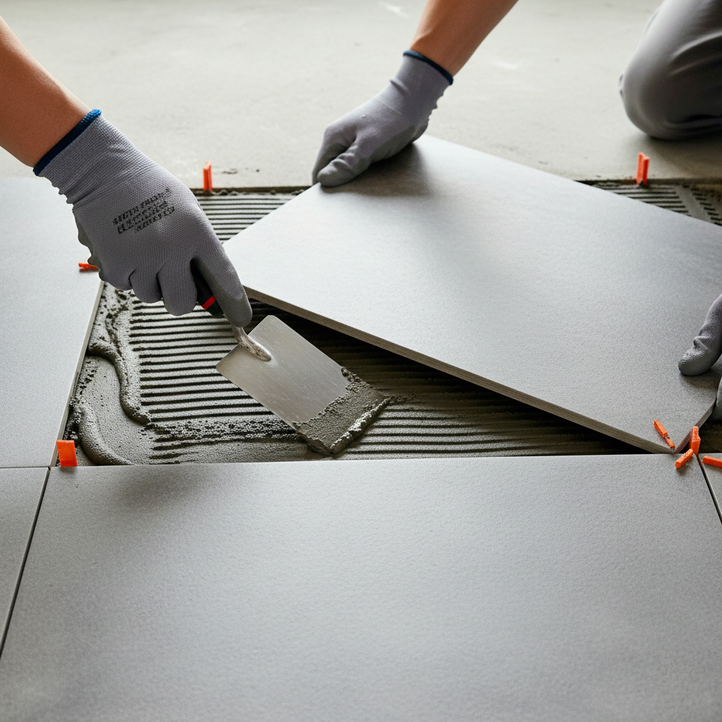 Comment poser du carrelage au sol