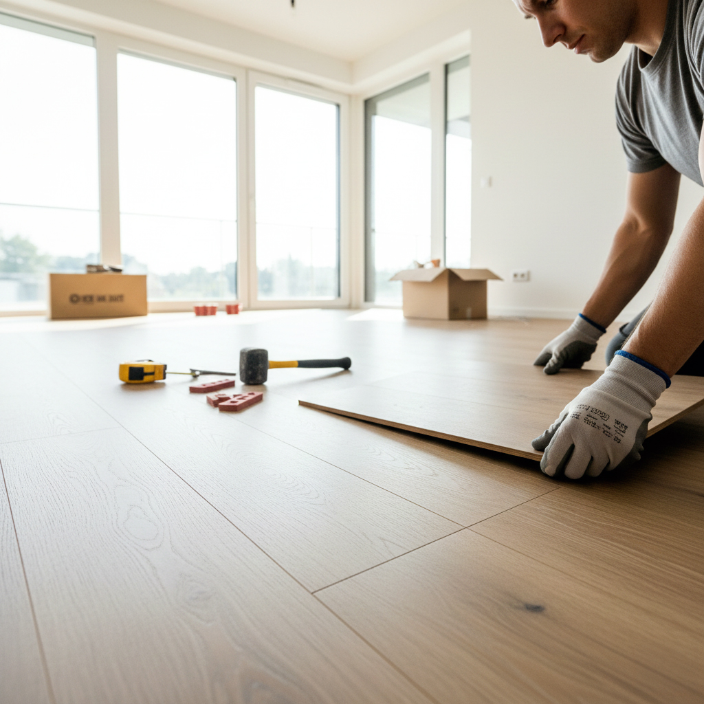 Pose lames PVC guide complet tutoriel Installation pose lames PVC vinyle clipsables sol moderne DIY tutoriel