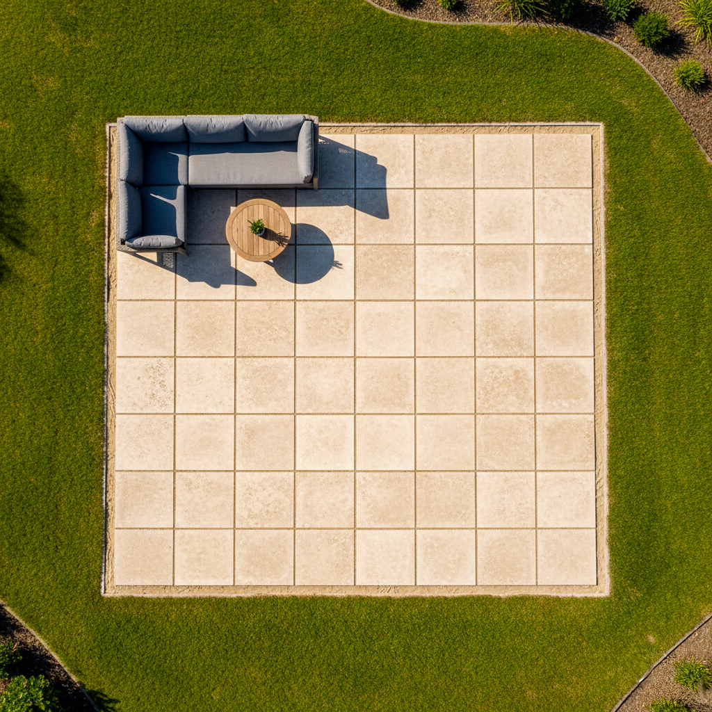 Poser des dalles sur sable