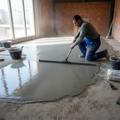 ragreage avant carrelage