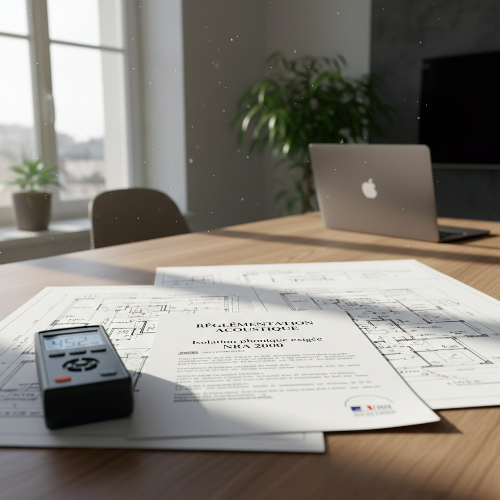 Documentation réglementaire isolation phonique NRA 2000