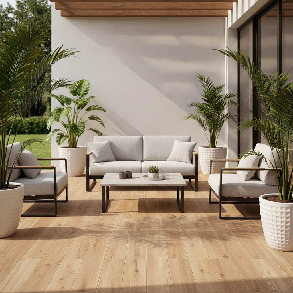 Terrasse bois véritable ou carrelage effet bois ?