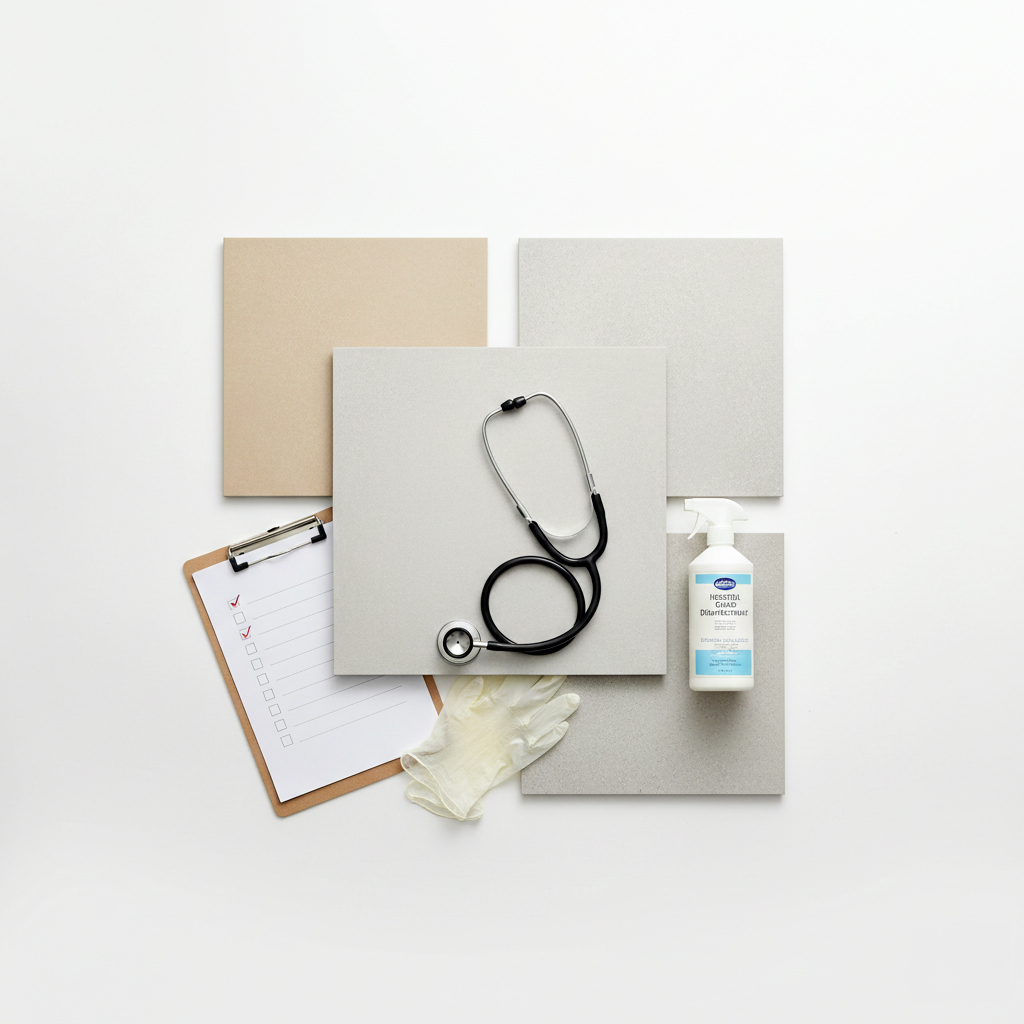 Carrelage pour hopital