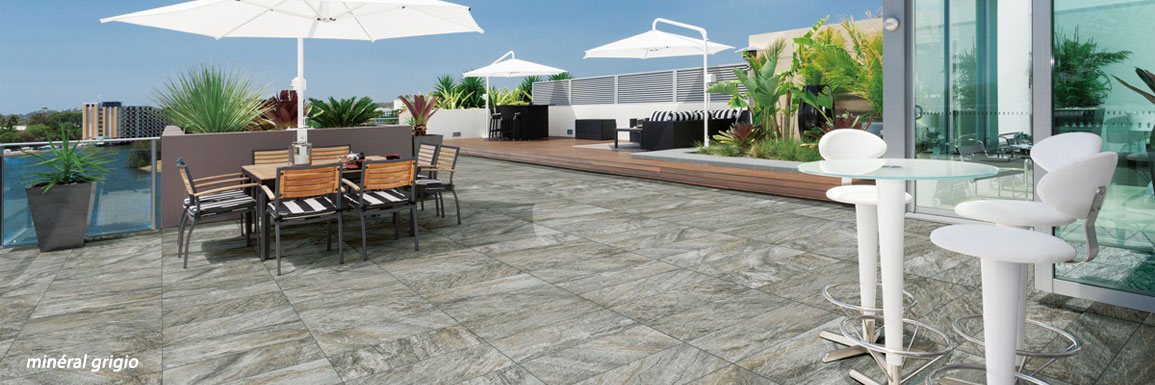 carrelage effet pierre mineral grigio