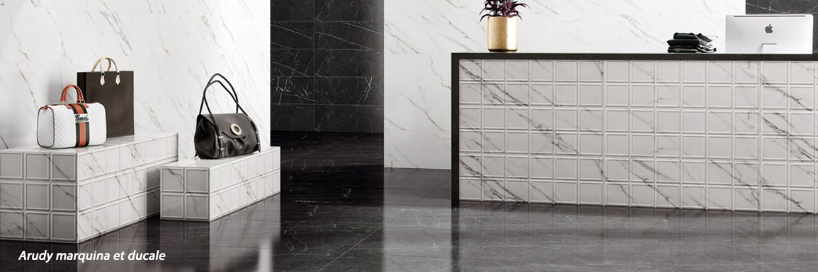 carrelage sdb retro arudy noir et blanc