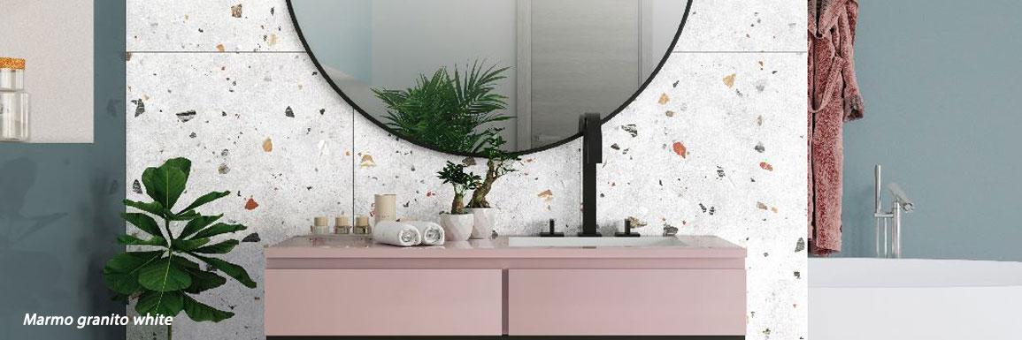 carrelage terrazzo marmo granito black pour la terrasse