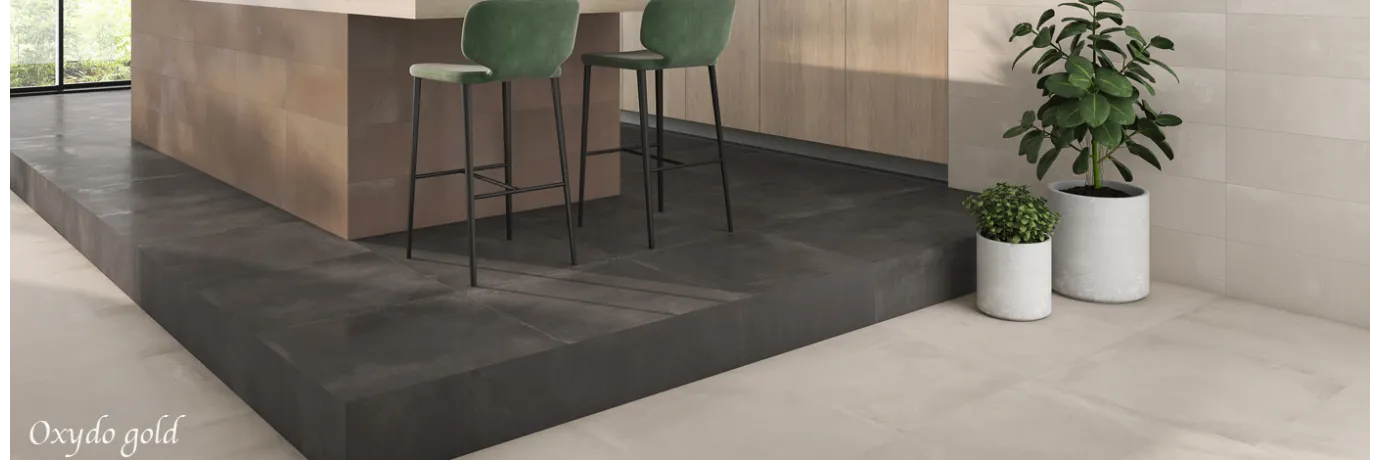 carrelage sol oxyd crème couleur beige gris pour le sol du salon