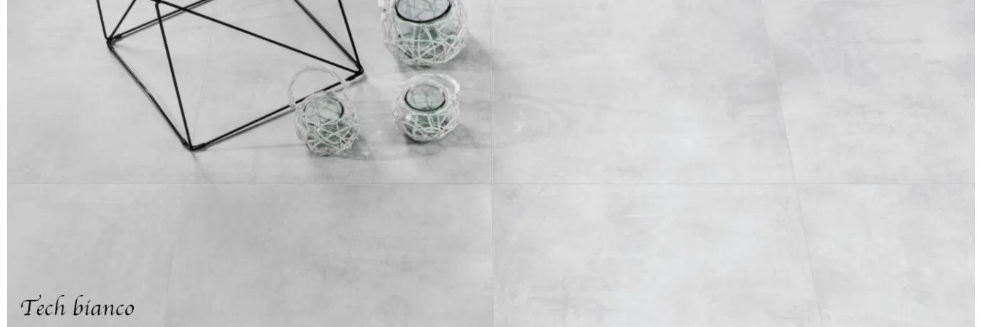 Carrelage sol moderne Tech bianco blanc pour le sol du salon
