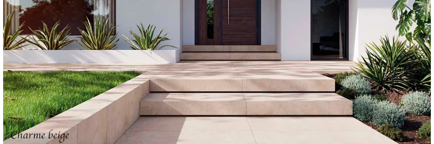 carrelage intérieur et extérieur effet pierre Charme beige style déco naturelle carrelage intérieur et extérieur effet pierre Charme beige style déco naturelle