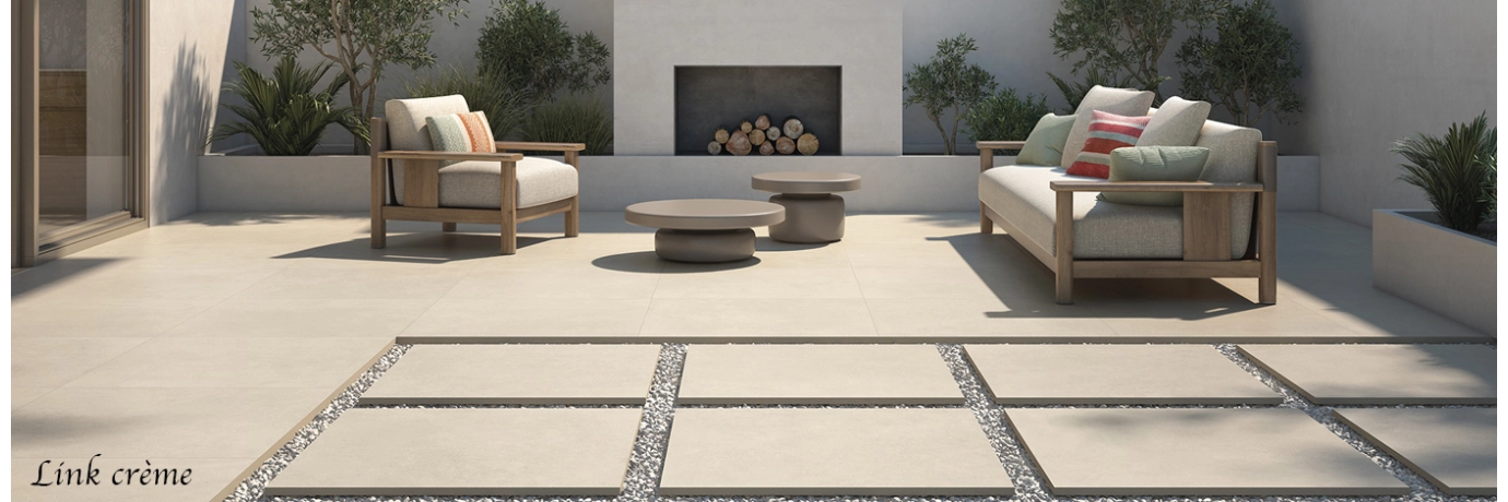 alle extérieur Link 2.0 crème pour la terrasse