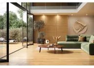 Salon / Séjour "Copernicia chêne - Décor Bois Dinizia hêtre"